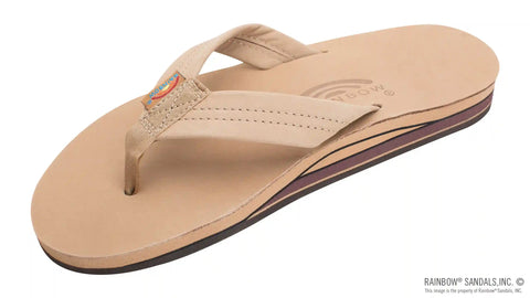 Double Layer  Arch Support Premier Leather with a 1" Strap