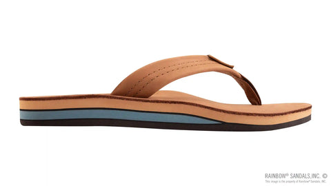 Double Layer  Arch Support Premier Leather with a 1" Strap
