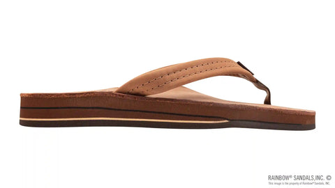 Double Layer Arch Support Premier Leather 3/4'” Medium Strap