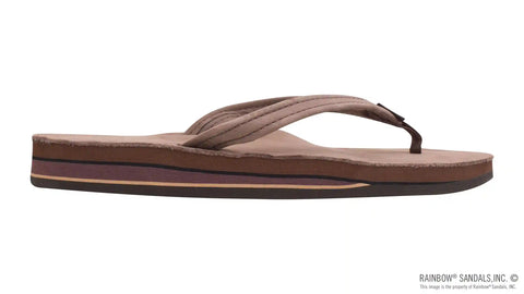 Double Layer Arch Support Premier Leather with a 1/2" Narrow Strap
