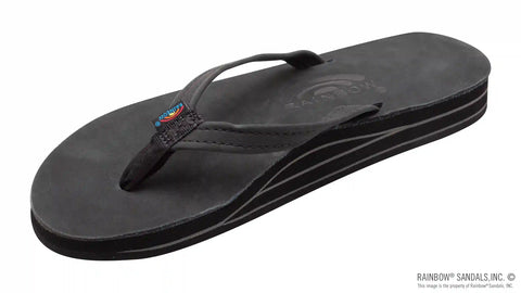 Double Layer Arch Support Premier Leather with a 1/2" Narrow Strap