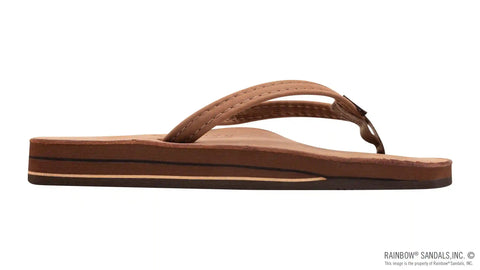 Double Layer Arch Support Premier Leather with a 1/2" Narrow Strap