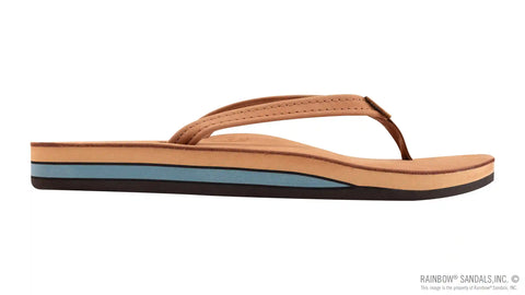 Double Layer Arch Support Premier Leather with a 1/2" Narrow Strap