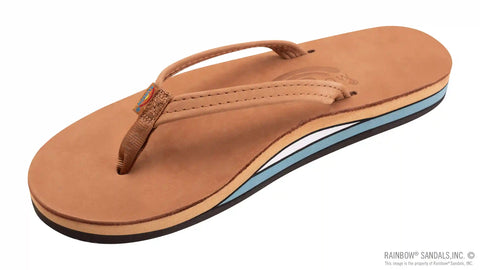 Double Layer Arch Support Premier Leather with a 1/2" Narrow Strap