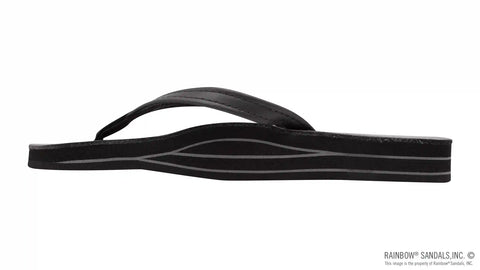 Double Layer Arch Support Classic Leather and 1/2" Narrow Strap