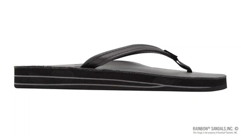 Double Layer Arch Support Classic Leather and 1/2" Narrow Strap