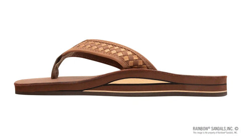 The Bentley - Premier Leather Double Layer Arch Woven Strap