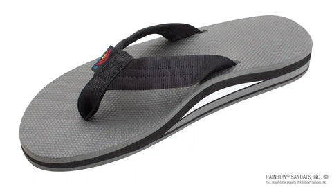 Classic Rubber - Double Layer Soft Top 1" Nylon Strap
