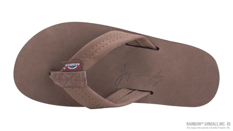 The Americana -Men's Single layer Premier Leather  Red White & Blue Mid Sole
