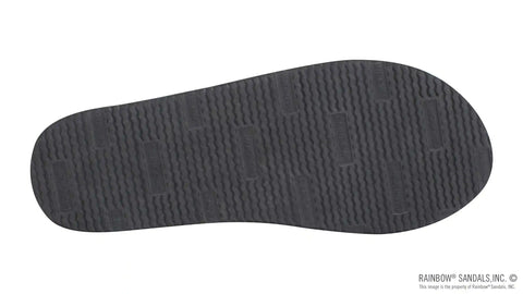 The Americana - Women's Single Layer Classic Leather Red White & Blue Mid Sole with a 1" Strap