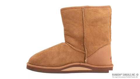 Leather Sheepskin Boot