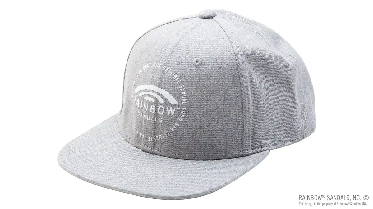 Rainbow® Sandals Circle Logo Graphite Snap Back Hat