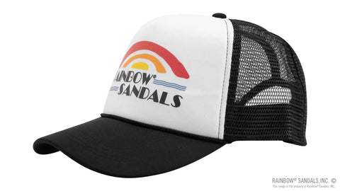 Rainbow Trucker Hat - Vintage Logo