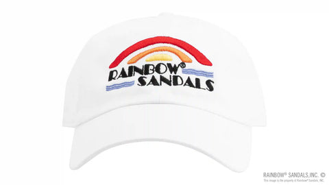 Rainbow Sandals Dad Hat - Vintage Logo