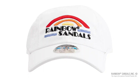 Rainbow Women's Pony Hat - Vintage Logo