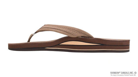 The Madison - Double Layer Arch Support with a Braid on a 3/4" Medium Rolled Strap