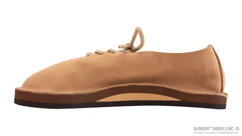 Women's Single Layer Milled Leather Mocca Shoe