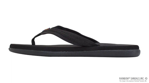 The Paisley – Ladies Soft Top Rubber with a 3/4" Nylon Flirty Braidy Strap