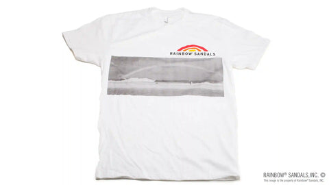 Men's T-Shirt Rainbow over the Pipeline Wave